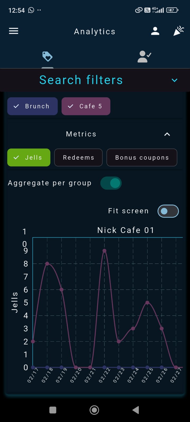 SMS Experience Screenshot 1